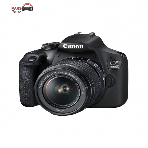 دوربین عکاسی کانن مدل EOS 2000D به همراه لنز 18-55 میلی متر IS II