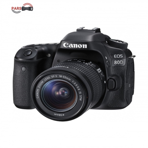 دوربین عکاسی کانن مدل Eos 80D به همراه لنز 18-55mm