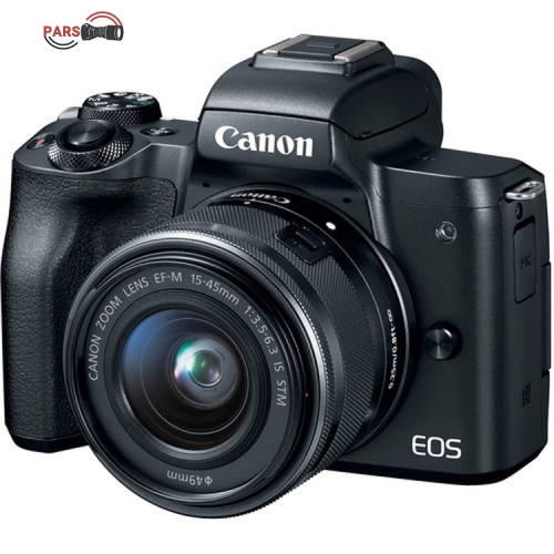 دوربین عکاسی بدون آینه کانن مدل EOS M50 به همراه لنز 15-45 میلی متر