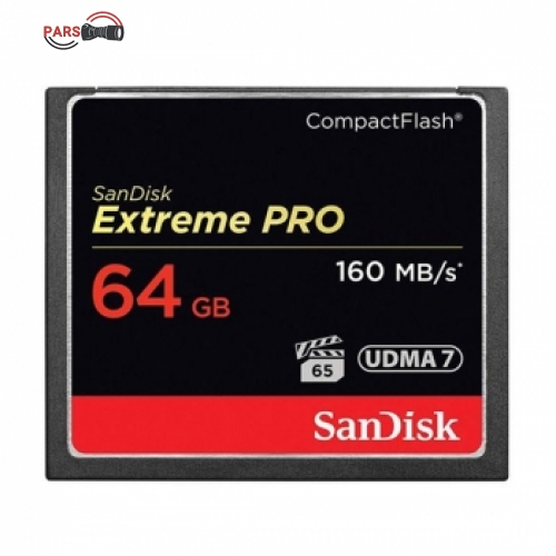 کارت حافظه CompactFlash سن دیسک مدل Extreme Pro سرعت 1067X 160MBps ظرفیت 64 گیگابایت