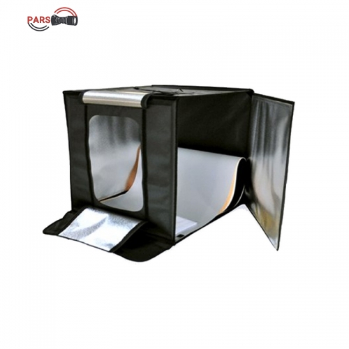 خیمه عکاسی ال ای دی دار Light Tent LED 70*70 cm