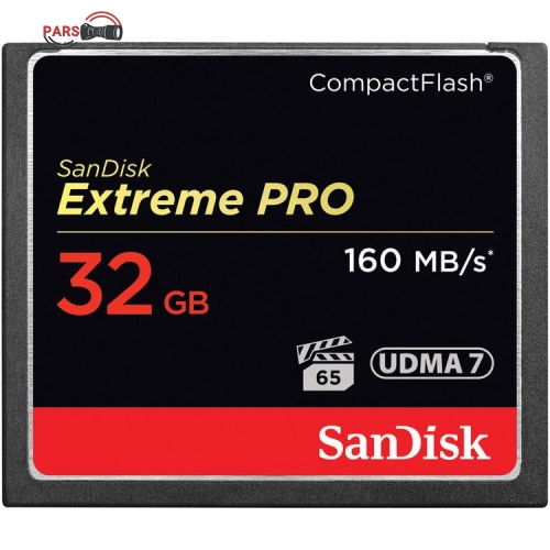 خرید کارت حافظه Sandisk CF 32 GB 160 MB/S 1067X
