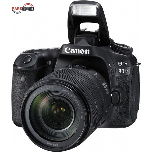 دوربین عکاسی کانن مدل Eos 80D EF S به همراه لنز 18-135 میلی متر