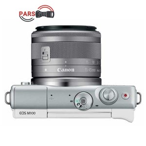 دوربین بدون آینه کانن مدل EOS M100 به همراه لنز 15-45 میلی متر