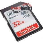 کارت حافظه SDHC سن دیسک مدل Ultra کلاس 10 استاندارد UHS-I U1 سرعت 90MBps ظرفیت 32 گیگابایت