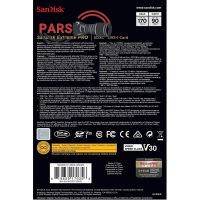 کارت حافظه SDXC سن دیسک مدل Extreme Pro V30 کلاس 10 استاندارد UHS-I U3 سرعت 170mbps ظرفیت 256 گیگابایت