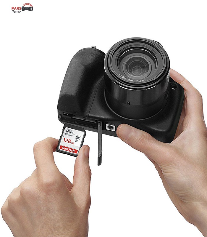 کارت حافظه SDXC سن دیسک مدل Ultra کلاس 10 استاندارد UHS-I U1 سرعت 533X 80MBps ظرفیت 128 گیگابایت