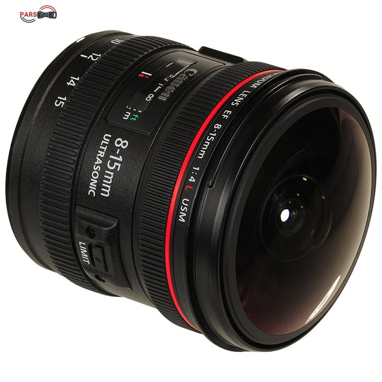 لنز کانن Canon EF 8-15mm f/4L Fisheye